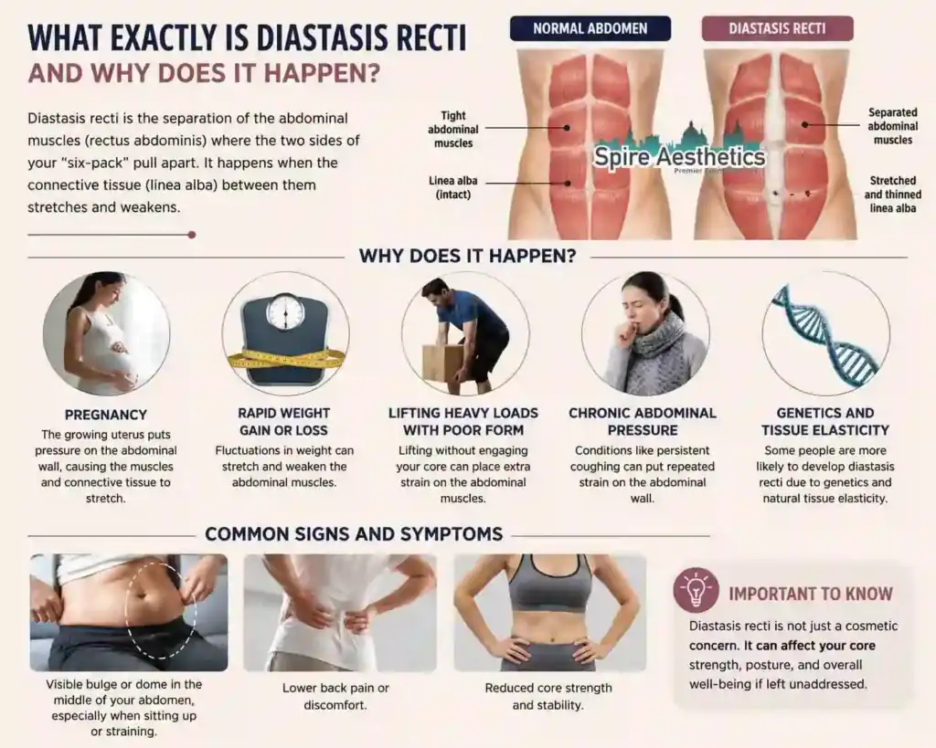 What Exactly Is Diastasis Recti and Why Does It Happen Ascot?